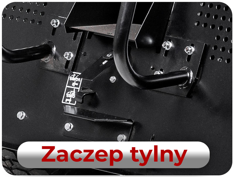 Zaczep tylny w traktorku Cedrus Challenge AJ 92/16H